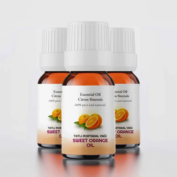 PROCLİS 3 Adet Tatlı Portakal Uçucu Yağı 10 ml - 5