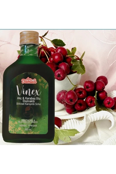 Alıç Karabaş Otu Ekstraktlı Bitkisel Karışımlı Sirke 200 ML - Resim 4