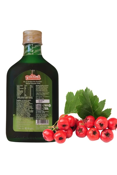 Alıç Karabaş Otu Ekstraktlı Bitkisel Karışımlı Sirke 200 ML - Resim 2