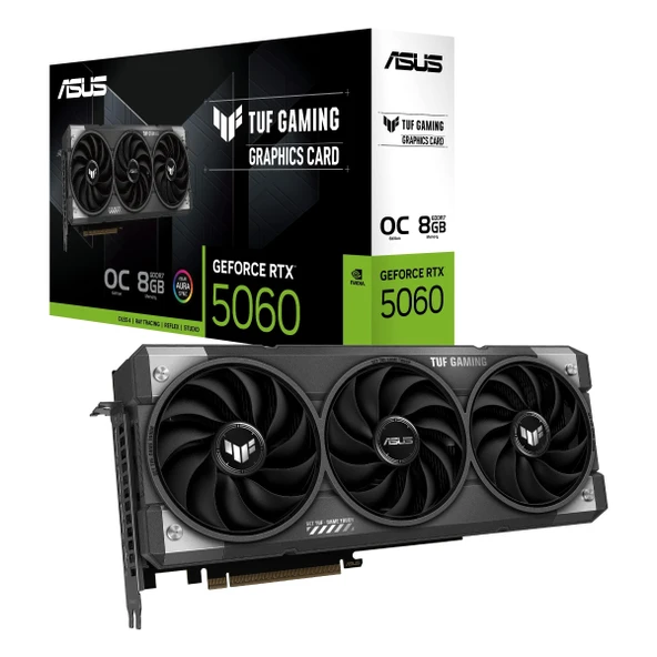 ASUS TUF-RTX5060-O8G-GAMING 128BIT VGA ürün görseli