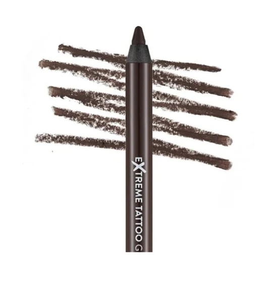 Flormar Extreme Tattoo Ekstra Kalıcı Mat Jel Göz Kalemi 002 Walnut - Resim 3