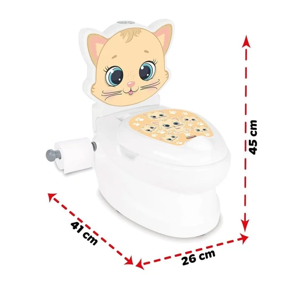 07 563 Eğitici Kedi Klozet - 2