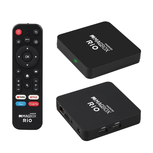 Magbox Magroid Rio 2 GB Ram 32 GB Rom 4K Ultra HD Android Box (Android 10)