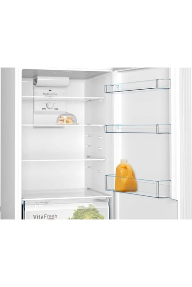 Bosch KDN55NWE0N Çift Kapılı No Frost Beyaz Buzdolabı - 4