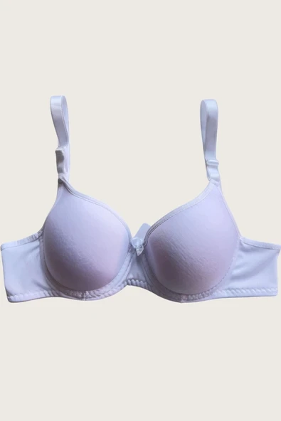 AmoraSecret AmoraSecret Mikro Kumaş İçi Boş Balenli Günlük Tek Desteksiz Sütyen - 6