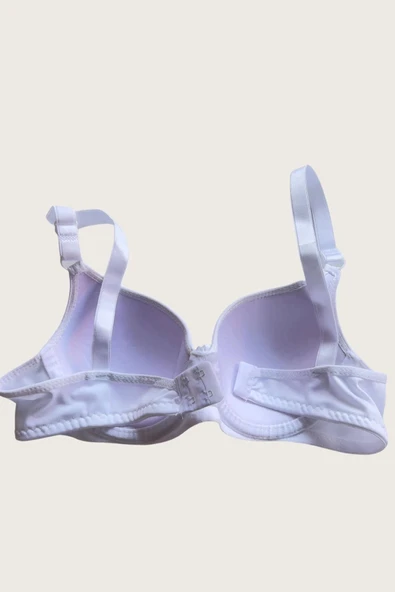 AmoraSecret AmoraSecret Mikro Kumaş İçi Boş Balenli Günlük Tek Desteksiz Sütyen - 7