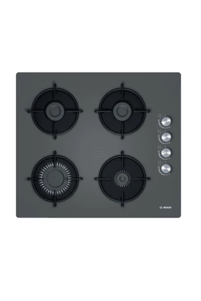 Bosch POP6C9O10O Doğalgazlı Gri Cam Ankastre Ocak