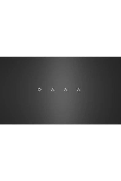 Bosch DWF65AJ60T Siyah Duvar Tipi Davlumbaz - 3