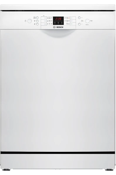 Bosch SMS26DW00T 6 Programlı Beyaz Bulaşık Makinesi