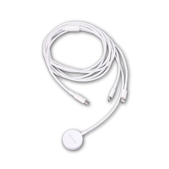 iPhone Şarj Kablosu Usb-c Lightning kablo Watch AirPods Çoklu Şarj Kablosu