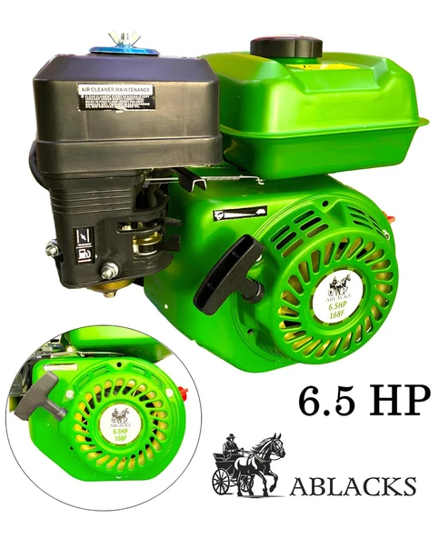 Ablacks Benzinli Motor Go Kart 6.5 HP 19 MM Kamalı (Çapa Makinası – Su Motoru) ürün görseli