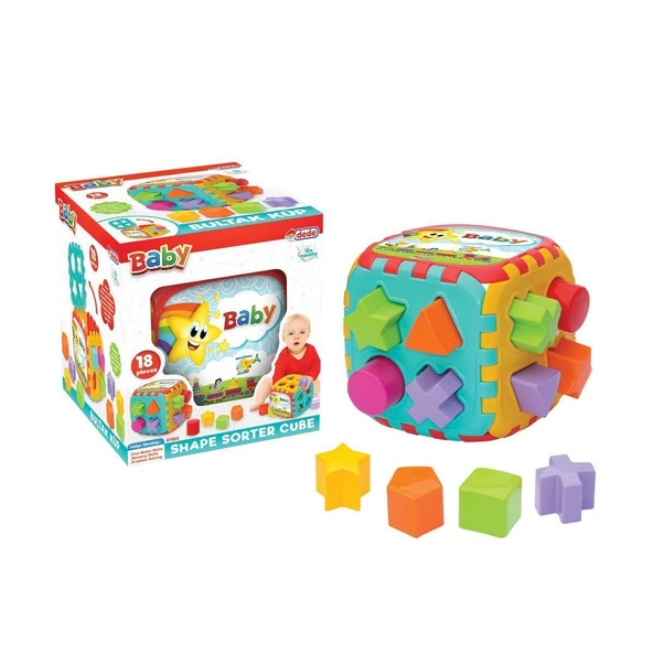 TOYZ DÜKKANIM 01953 BÜYÜK BULTAK KÜP Kız Erkek Çocuk Oyuncak Eğitici Oyuncaklar