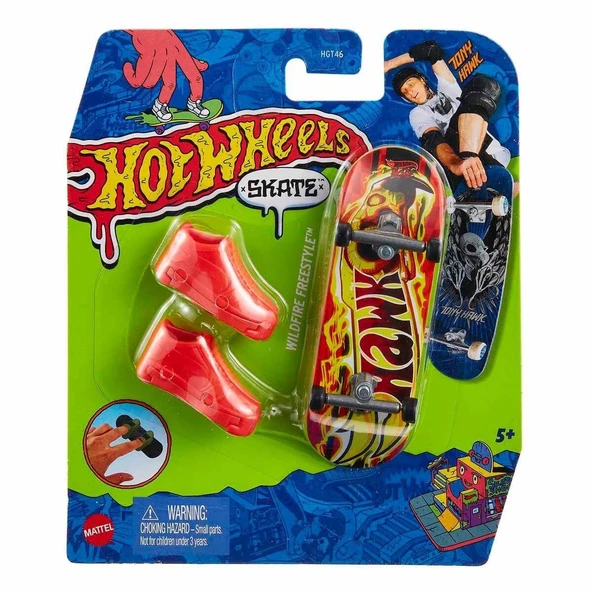 TOYZ DÜKKANIM HGT46 Hot Wheels Skate Parmak Kaykay ve Ayakkabı Paketleri- 1adet Stokta Olan Gönderilir Kız Erkek Ç - Resim 2