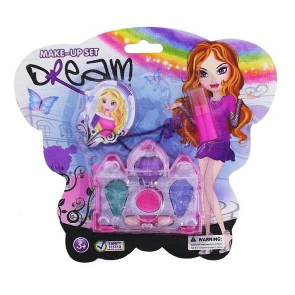 TOYZ DÜKKANIM Şato Kutulu Mini Makyaj Seti Kız Erkek Çocuk Oyuncak Eğitici Oyuncaklar ürün görseli 1