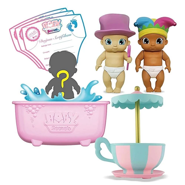 TOYZ DÜKKANIM Baby Secrets Sürpriz Figür Seti Kız Erkek Çocuk Oyuncak Eğitici Oyuncaklar - 2