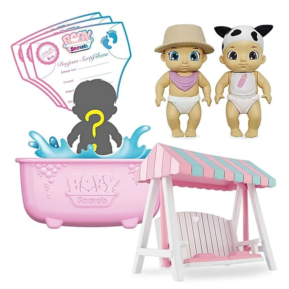 TOYZ DÜKKANIM Baby Secrets Sürpriz Figür Seti Kız Erkek Çocuk Oyuncak Eğitici Oyuncaklar - 1