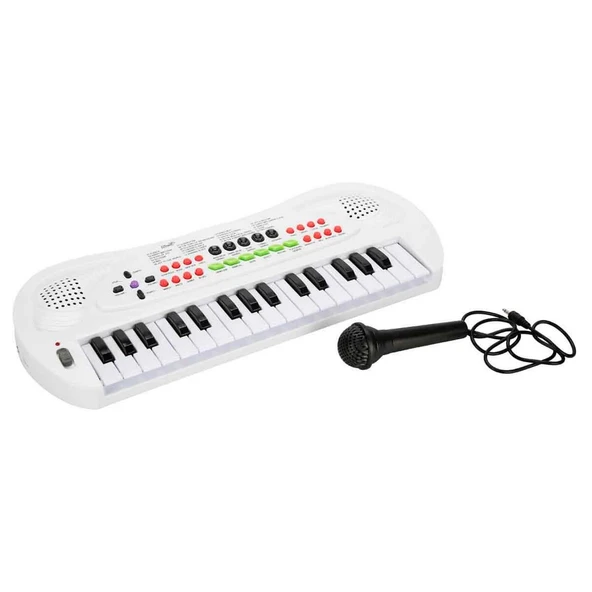 TOYZ DÜKKANIM Sunman Mikrofonlu 32 Tuşlu Org - S00099000 Kız Erkek Çocuk Oyuncak Eğitici Oyuncaklar - 3