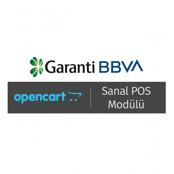 OpenCart - Garanti BBVA Bankası Sanal POS Modülü