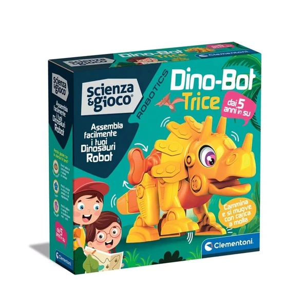 TOYZ DÜKKANIM 75074 Robotik Laboratuvarı - Dinobot Triceratops +5 yaş Kız Erkek Çocuk Oyuncak Eğitici Oyuncaklar ürün görseli