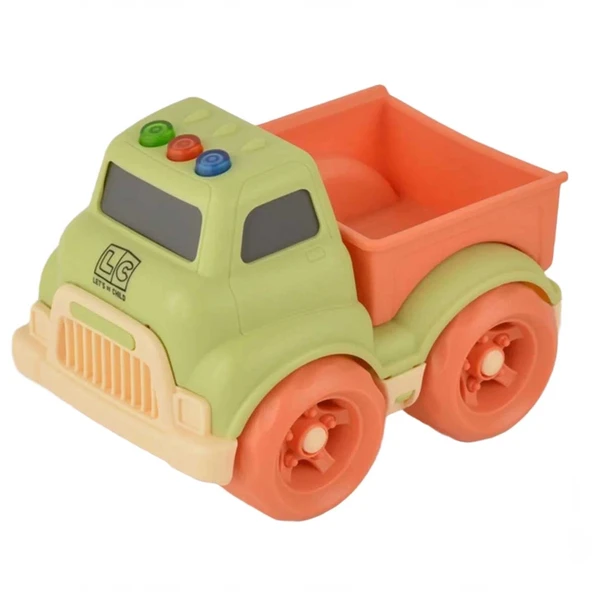 TOYZ DÜKKANIM Sesli ve Işıklı Minik Pikap 31020 Kız Erkek Çocuk Oyuncak Eğitici Oyuncaklar ürün görseli 1