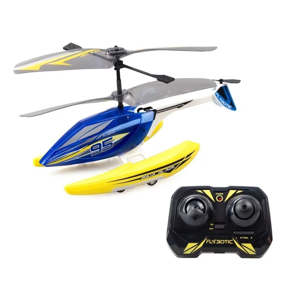 TOYZ DÜKKANIM SIL 84795 Silverlit Aqua Blaze Kumandalı Helikopter Kız Erkek Çocuk Oyuncak Eğitici Oyuncaklar - Resim 2