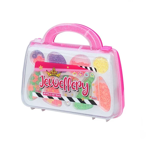 TOYZ DÜKKANIM Takı Set Çanta Kız Erkek Çocuk Oyuncak Eğitici Oyuncaklar