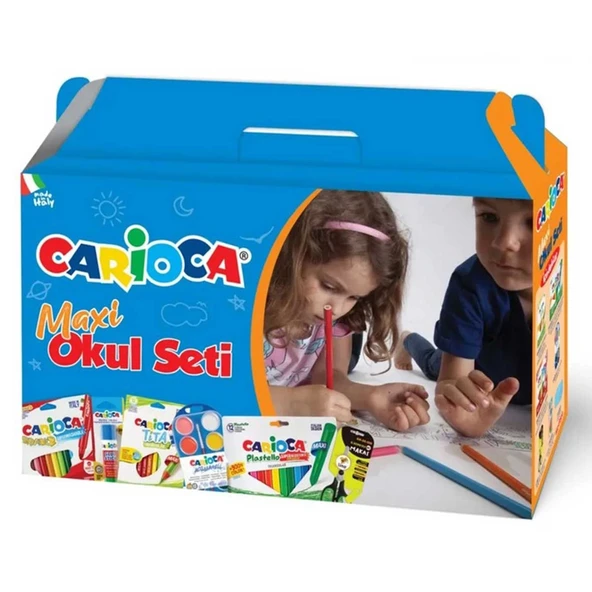 TOYZ DÜKKANIM Carioca Maxi Okul Seti 42802 Kız Erkek Çocuk Oyuncak Eğitici Oyuncaklar