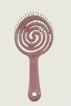 Pro Üç Boyutlu Oval Saç Fırçası – Çoklu Renk Seçenekli-1 Adet - Resim 4