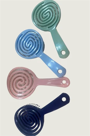 Pro Üç Boyutlu Oval Saç Fırçası – Çoklu Renk Seçenekli-1 Adet - 3