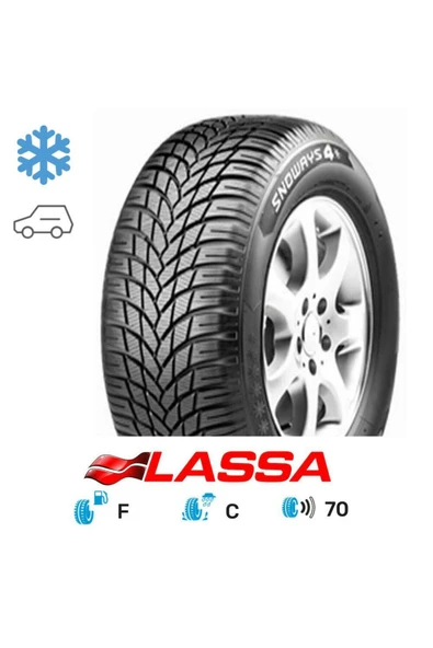 Lassa 235/40R19 96V Xl M+S Sfm Snoways 4 Oto Kış Lastiği (Üretim Yılı:2024) ürün görseli