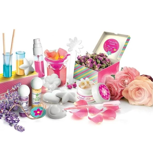 TOYZ DÜKKANIM Bilim ve Oyun Parfüm Laboratuvarı Kız Erkek Çocuk Oyuncak Eğitici Oyuncaklar - 3