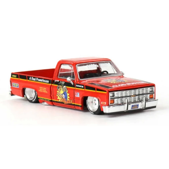 TOYZ DÜKKANIM Mini GT 1/64 Chevrolet Silverado TAMIYA x KAIDO HOUSE ''Clod Buster'' Kız Erkek Çocuk Oyuncak Eğitic - Resim 3