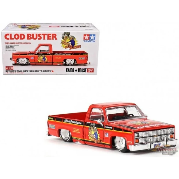 TOYZ DÜKKANIM Mini GT 1/64 Chevrolet Silverado TAMIYA x KAIDO HOUSE ''Clod Buster'' Kız Erkek Çocuk Oyuncak Eğitic ürün görseli 1