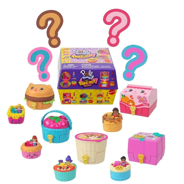 TOYZ DÜKKANIM JCR44 Polly Pocket Mini Sürpriz Paketler Serisi Kız Erkek Çocuk Oyuncak Eğitici Oyuncaklar ürün görseli 1