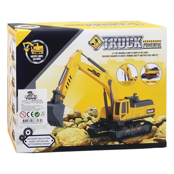 TOYZ DÜKKANIM 558-5A KUTULU KEPÇE FONKSİYONSUZ - Stokta Olan Gönderilir Kız Erkek Çocuk Oyuncak Eğitici Oyuncaklar - Resim 2