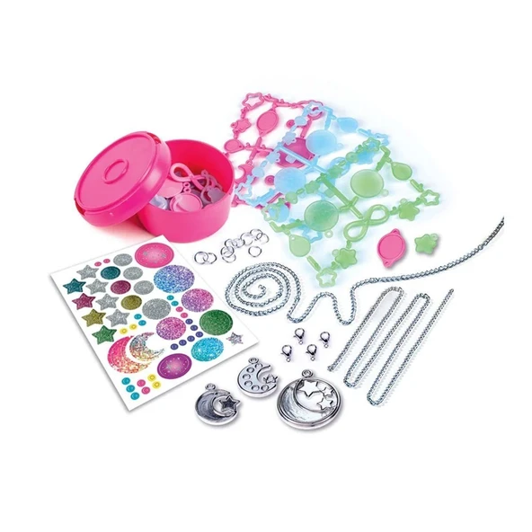 TOYZ DÜKKANIM 18584 Crazy Chic - Ayışığı Kolyeler Kız Erkek Çocuk Oyuncak Eğitici Oyuncaklar - 3