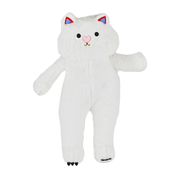 TOYZ DÜKKANIM 4806 Peluş Uzun Kedi 55cm Beyaz -My Friend Toys Kız Erkek Çocuk Oyuncak Eğitici Oyuncaklar ürün görseli