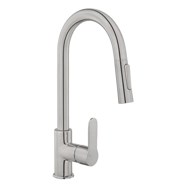 Eca Nita Spiralli Eviye Batarya Kuğu Boru Paslanmaz Çelik Görünümlü ürün görseli