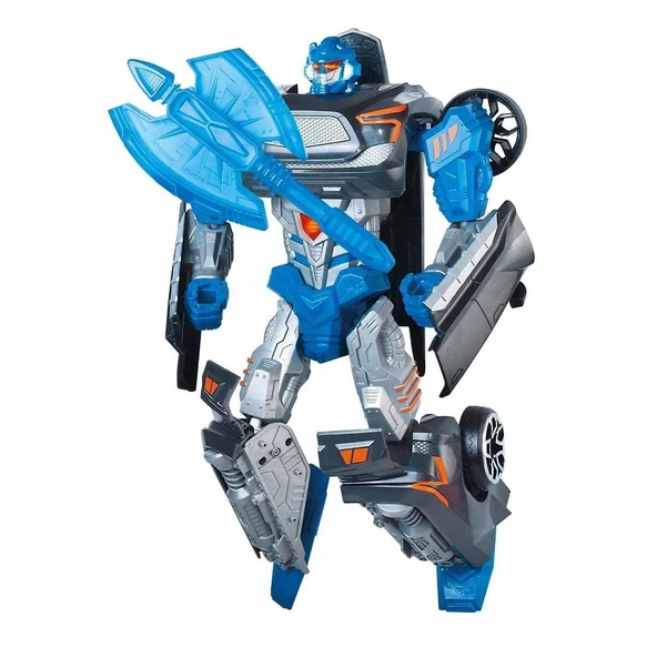 TOYZ DÜKKANIM 15771 2in1 M.A.R.S Sesli ve Işıklı Converters Cyberhaul Dönüşebilen Robot 37cm Kız Erkek Çocuk Oyunc - Resim 2