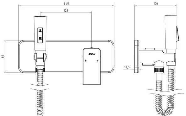 Eca Dalia Eviye Bataryası L Borulu - 2