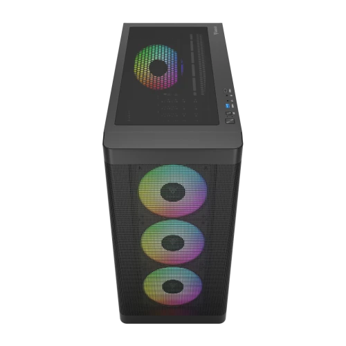 GAMDIAS ATHENA M3, 2000W,  Tempered Glass, Type-C, Mesh Ön Panel, ARGB, ATX, Professional GAMING KASA - 3