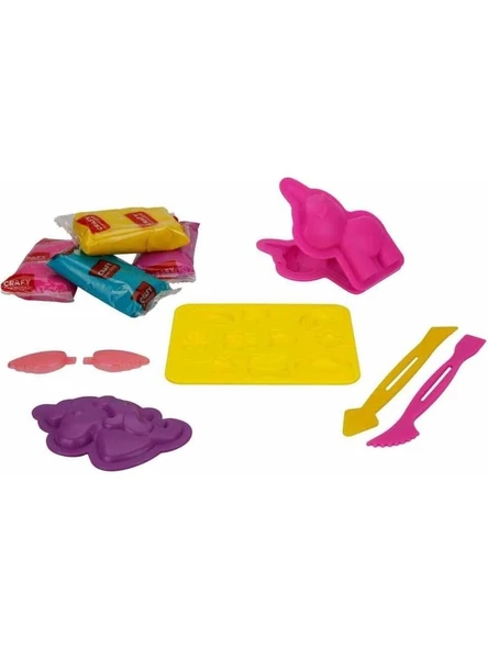 TOYZ DÜKKANIM HAMUR SET KÜÇÜK SİHİRLİ UNİCORN PARMAK Kız Erkek Çocuk Oyuncak Eğitici Oyuncaklar - 2