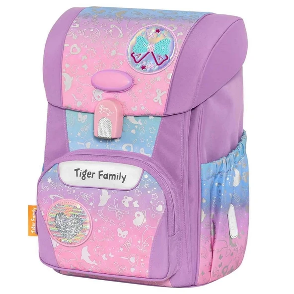 TOYZ DÜKKANIM Işıklı Mor Renk Geçişli Okul Çantası Kız Erkek Çocuk Oyuncak Eğitici Oyuncaklar - 2