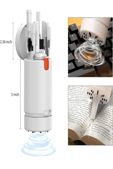 DEANB 21in1 600mAh Mini Süpürge Laptop Telefon Kamera Kulaklık MacBook iPad iPhone Temizleme Seti - 2