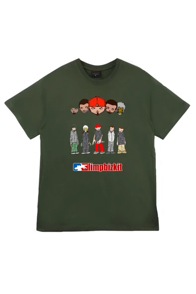 Limp Bizkit Baskılı Unisex %100 Pamuk T-shirt