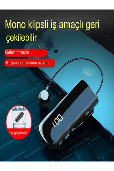 DEANB ACB61 IPX7 Su Geçirmez, Titreşimli 5.3 Wireless Earbuds Bluetooth Kulaklık - iOS/Android Uyumlu - 6