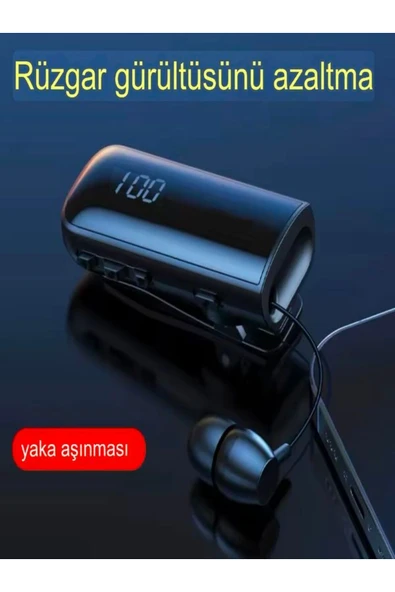 DEANB ACB61 IPX7 Su Geçirmez, Titreşimli 5.3 Wireless Earbuds Bluetooth Kulaklık - iOS/Android Uyumlu - 2