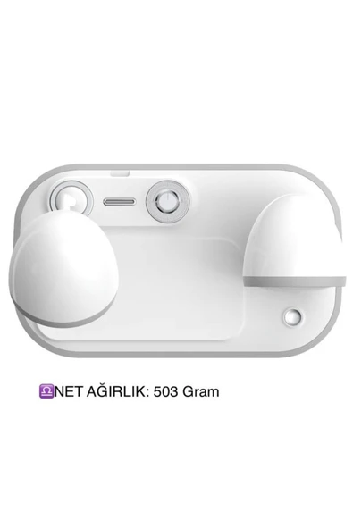 çelikwork inspiring technology 15w Kablosuz Wireless Şarj Standı - 3in1 Ayarlanabilir Masa Lambası Ve Bluetooth Hoparlör Tasarımı - Resim 3