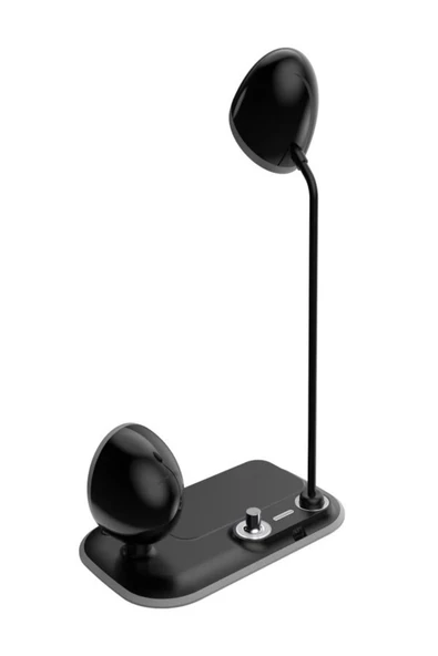 çelikwork inspiring technology Aw6 15w Wireless Kablosuz Şarj Standı, 3in1 Ayarlanabilir Masa Lambalı, Bluetooth Hoparlör Tasarımlı - Resim 3