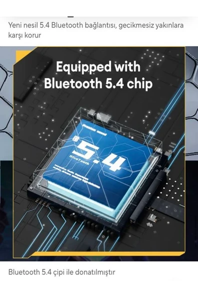 DEANB IPX4 Su Geçirmez ENC/TWC 4 Mikrofonlu Stereo Kablosuz Gaming Kulaklık Oyuncu Kulaklığı Earbuds - Resim 5